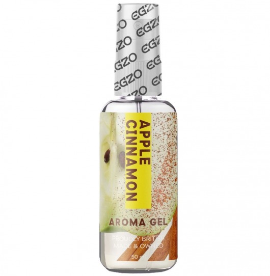Интимный лубрикант EGZO AROMA с ароматом яблока и корицы - 50 мл. - EGZO - купить с доставкой в Балашихе