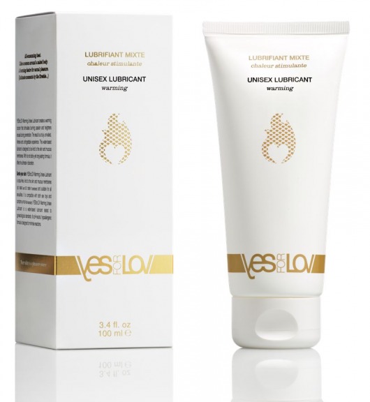 Лубрикант на водной основе с согревающим эффектом Warming Unisex Lubricant - 100 мл. - YESforLOV - купить с доставкой в Балашихе