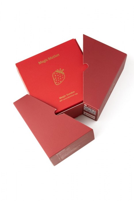 Красное виброяйцо Magic Motion Sundae - Magic Motion