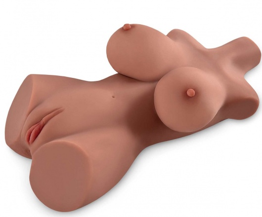 Кофейный мастурбатор-торс Perfect 10 Torso - Pipedream - в Балашихе купить с доставкой