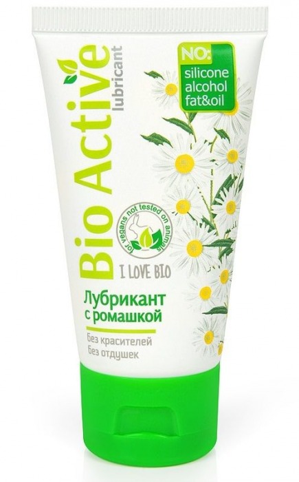 Гель-лубрикант на водной основе Bio Active - 50 гр. - Биоритм - купить с доставкой в Балашихе