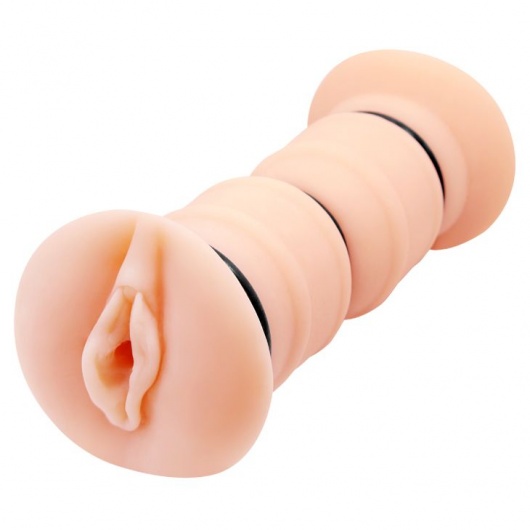 Телесный вибромастурбатор-вагина Michelle - Baile - в Балашихе купить с доставкой