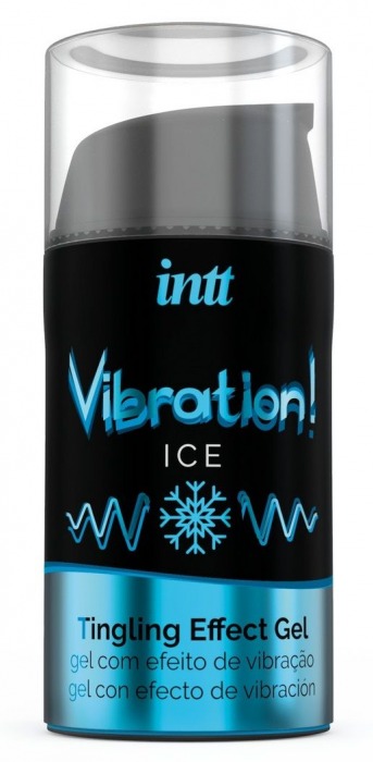 Жидкий интимный гель с эффектом вибрации Vibration! Ice - 15 мл. - INTT - купить с доставкой в Балашихе