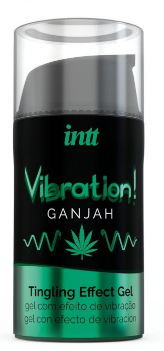 Жидкий интимный гель с эффектом вибрации Vibration! Ganjah - 15 мл. - INTT - купить с доставкой в Балашихе