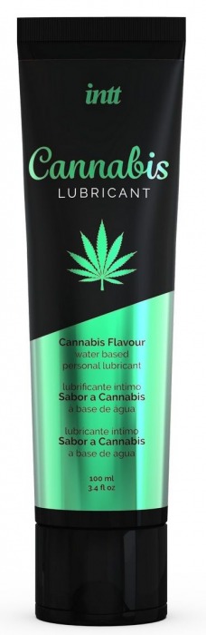 Интимный гель на водной основе Cannabis Lubricant - 100 мл. - INTT - купить с доставкой в Балашихе