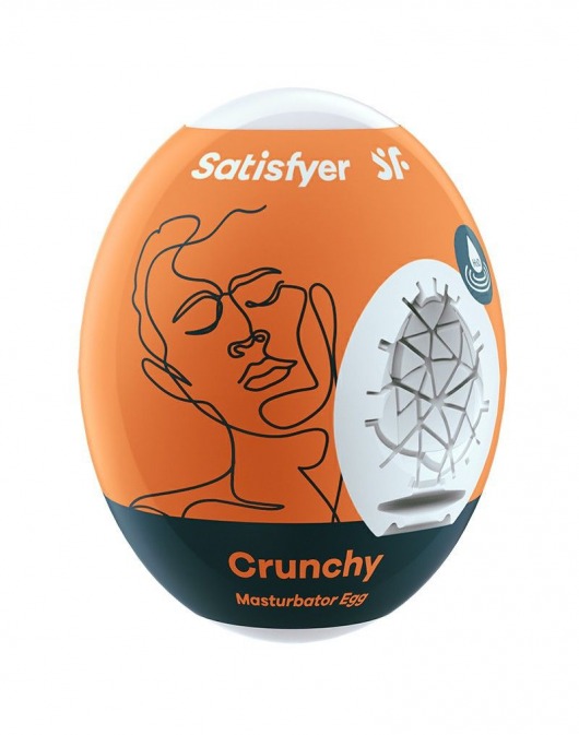 Мастурбатор-яйцо Satisfyer Crunchy Mini Masturbator - Satisfyer - в Балашихе купить с доставкой