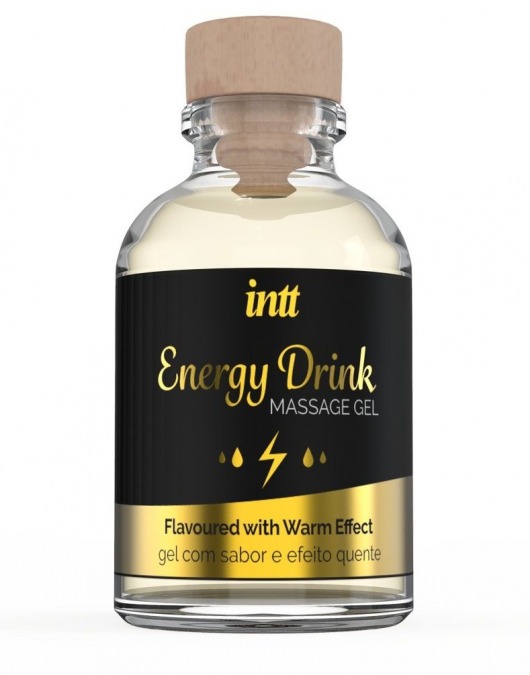Массажный гель с согревающим эффектом Energy Drink - 30 мл. - INTT - купить с доставкой в Балашихе