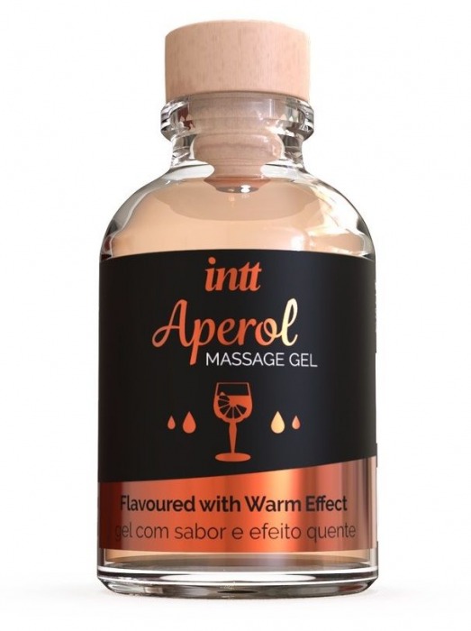 Массажный гель с согревающим эффектом Aperol - 30 мл. - INTT - купить с доставкой в Балашихе