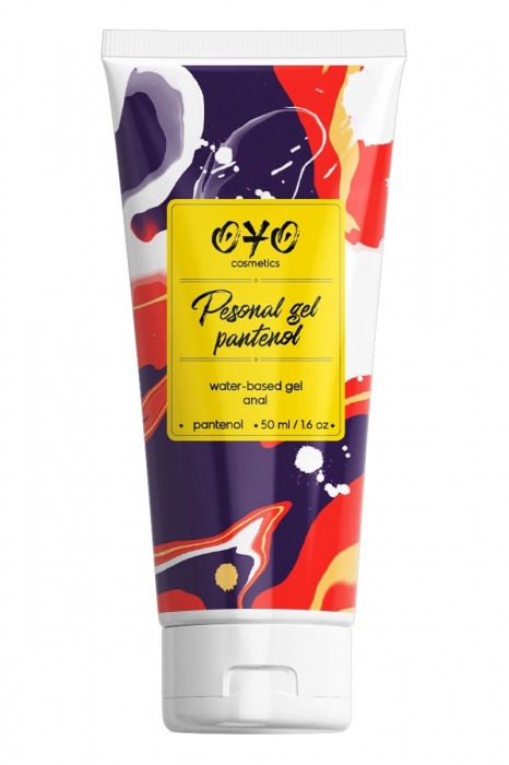 Анальная смазка на водной основе OYO Personal Gel Pantenol - 50 мл. - OYO - купить с доставкой в Балашихе