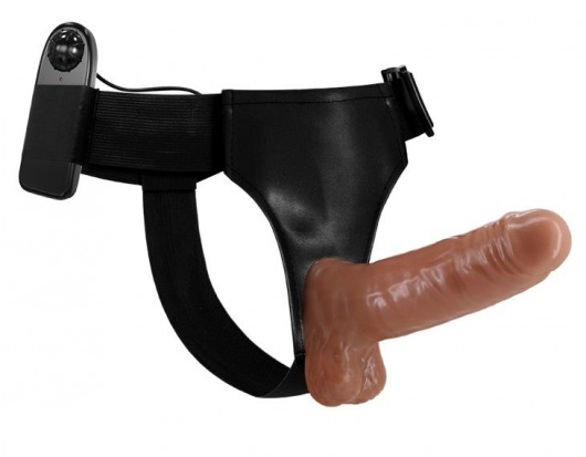 Страпон на трусиках с вибрацией Ultra Passionate Harness - 16 см. - Baile - купить с доставкой в Балашихе