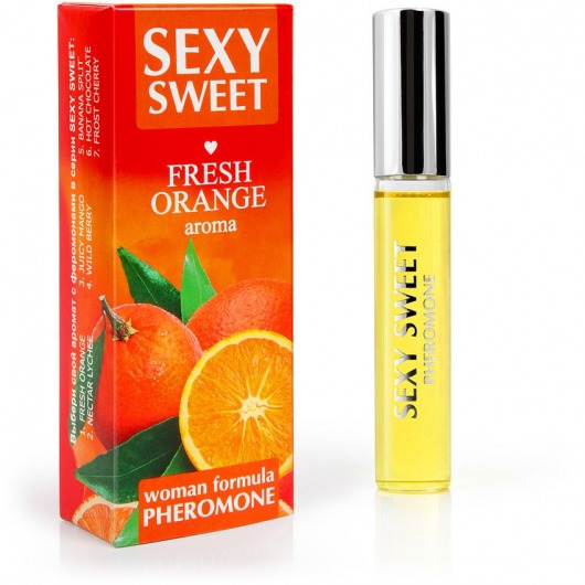 Парфюм для тела с феромонами Sexy Sweet с ароматом апельсина - 10 мл. -  - Магазин феромонов в Балашихе