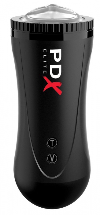 Черный автоматический мастурбатор-ротик Moto Stroker - Pipedream - в Балашихе купить с доставкой