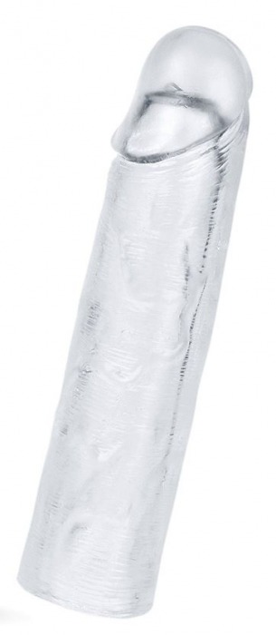 Прозрачная насадка-удлинитель Flawless Clear Penis Sleeve Add 1 - 15,5 см. - Lovetoy - в Балашихе купить с доставкой