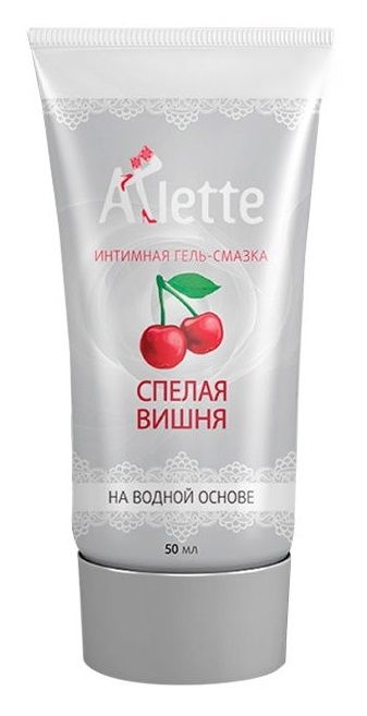 Интимная гель-смазка на водной основе Arlette  Спелая вишня  - 50 мл. - Arlette - купить с доставкой в Балашихе