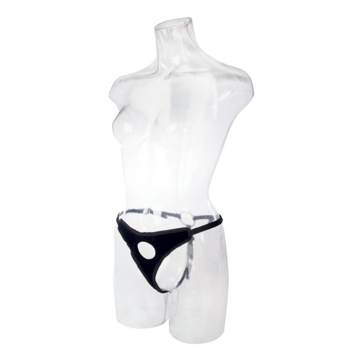 Трусы для страпона с универсальным креплением Universal Love Rider Luxe Harness - California Exotic Novelties - купить с доставкой в Балашихе