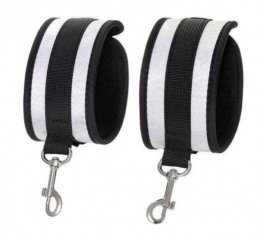 Серебристо-черные оковы Anonymo - ToyFa - купить с доставкой в Балашихе