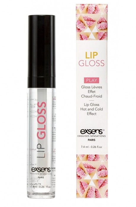 Блеск для губ Lip Gloss Strawberry с ароматом клубники - 7 мл. - Exsens - купить с доставкой в Балашихе