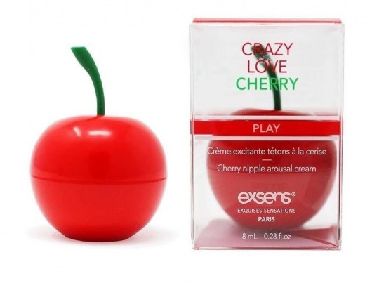 Крем для стимуляции сосков Crazy Love Cherry - 8 мл. - Exsens - купить с доставкой в Балашихе