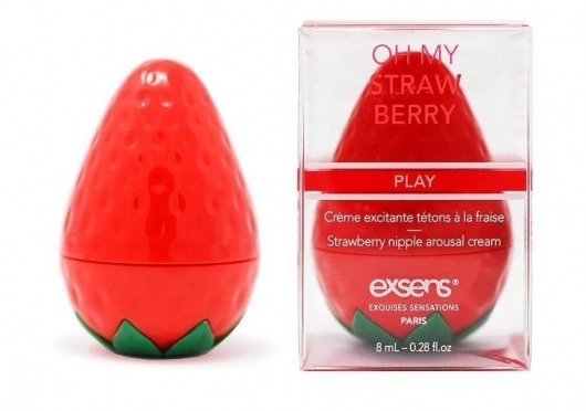 Крем для стимуляции сосков Oh My Strawberry - 8 мл. - Exsens - купить с доставкой в Балашихе