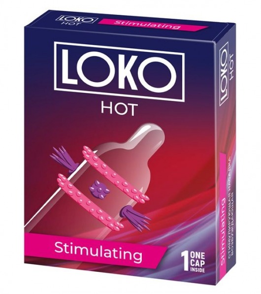 Стимулирующая насадка на пенис LOKO HOT с возбуждающим эффектом - Sitabella - в Балашихе купить с доставкой
