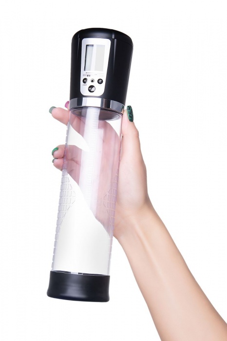 Прозрачная автоматическая помпа для пениса Alrik - Sexus - в Балашихе купить с доставкой