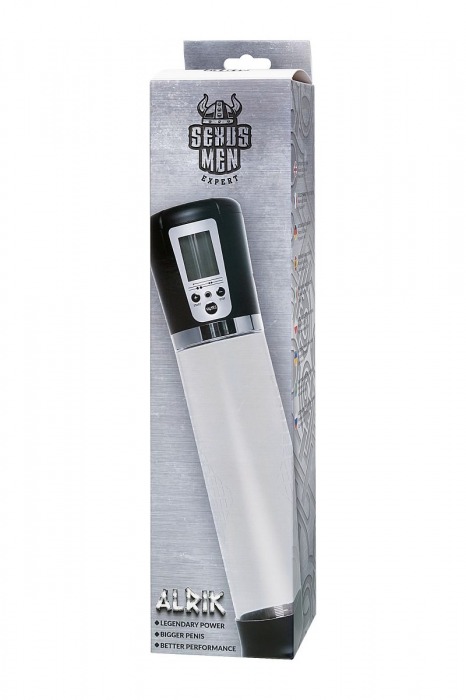 Прозрачная автоматическая помпа для пениса Alrik - Sexus - в Балашихе купить с доставкой
