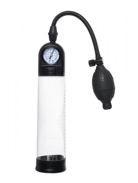 Прозрачная механическая помпа Roald с манометром - Sexus - в Балашихе купить с доставкой
