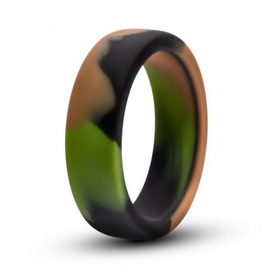 Эрекционное кольцо камуфляжной расцветки Silicone Camo Cock Ring - Blush Novelties - в Балашихе купить с доставкой