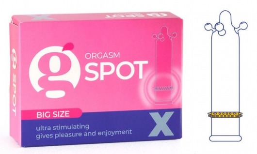 Стимулирующая насадка G-Spot X Big size - Sitabella - купить с доставкой в Балашихе