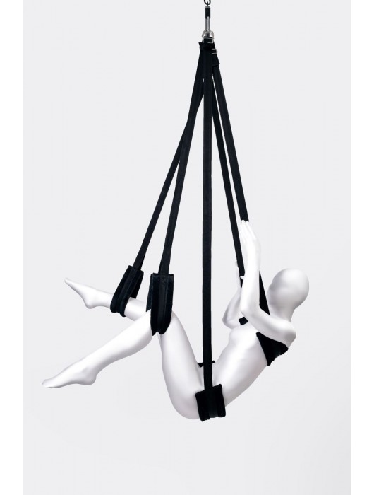 Черные секс-качели Anonymo №0503 - ToyFa - купить с доставкой в Балашихе