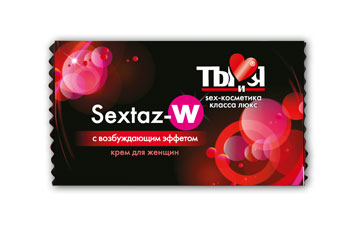 Возбуждающий крем для женщин Sextaz-W в одноразовой упаковке - 1,5 гр. - Биоритм - купить с доставкой в Балашихе