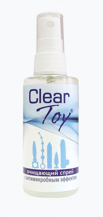 Очищающий спрей Clear Toy с антимикробным эффектом - 100 мл. - Биоритм - купить с доставкой в Балашихе