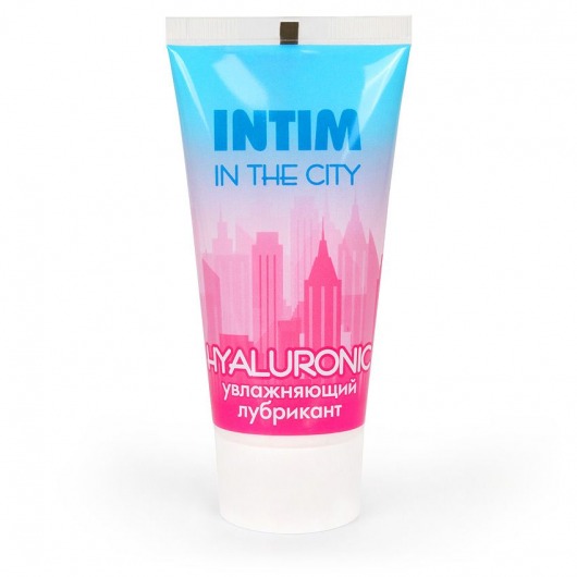 Увлажняющий лубрикант на водной основе Intim in the city Hyaluronic - 60 гр. - Биоритм - купить с доставкой в Балашихе
