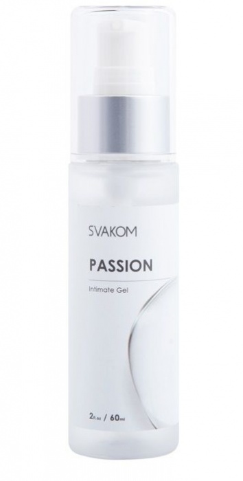 Смазка на водной основе Passion Intimate Gel - 60 мл. - Svakom - купить с доставкой в Балашихе