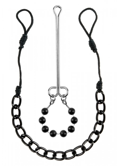 Интимные украшения с бусинами NIPPLE   CLIT JEWELRY - Pipedream - купить с доставкой в Балашихе
