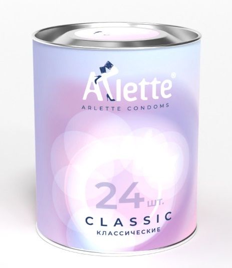 Классические презервативы Arlette Classic - 24 шт. - Arlette - купить с доставкой в Балашихе