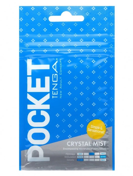 Карманный мастурбатор Crystal Mist - Tenga - в Балашихе купить с доставкой
