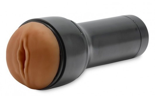 Коричневый мастурбатор-вагина Feel Stroker - Kiiroo - в Балашихе купить с доставкой