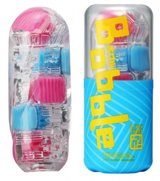Мастурбатор Tenga Bobble Crazy Cubes - Tenga - в Балашихе купить с доставкой