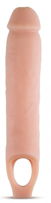 Телесная насадка на пенис 11.5 Inch Cock Sheath Penis Extender - 29,2 см. - Blush Novelties - в Балашихе купить с доставкой