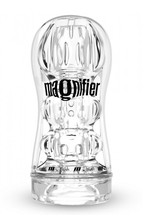 Прозрачный мастурбатор Soft and Wet Magnifier - Blush Novelties - в Балашихе купить с доставкой