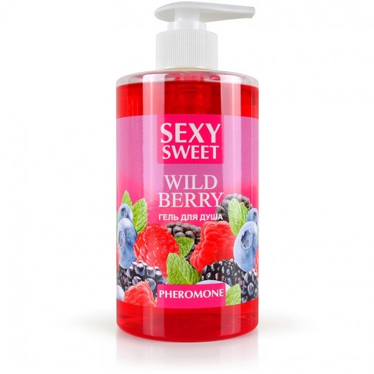 Гель для душа Sexy Sweet Wild Berry с ароматом лесных ягод и феромонами - 430 мл. -  - Магазин феромонов в Балашихе
