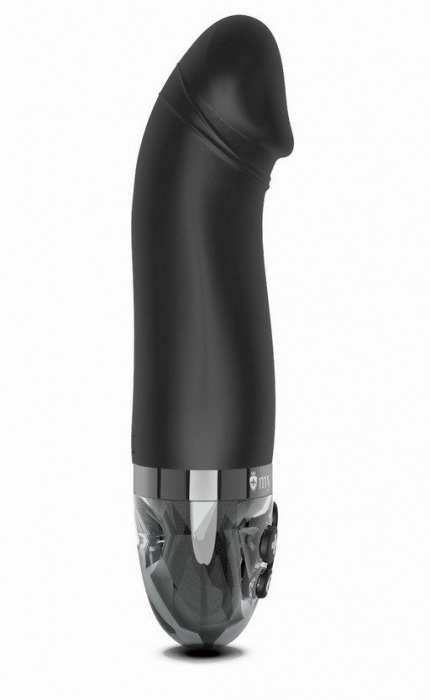 Черный вибратор с электростимуляцией Real Deal Neal - 16,5 см. - MyStim - купить с доставкой в Балашихе