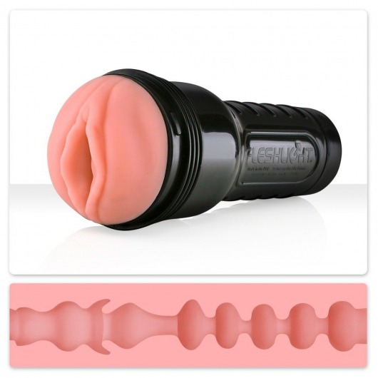 Мастурбатор-вагина Fleshlight - Pink Lady Mini-Lotus - Fleshlight - в Балашихе купить с доставкой