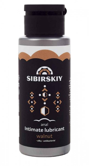 Анальный лубрикант на водной основе SIBIRSKIY с ароматом грецкого ореха - 100 мл. - Sibirskiy - купить с доставкой в Балашихе