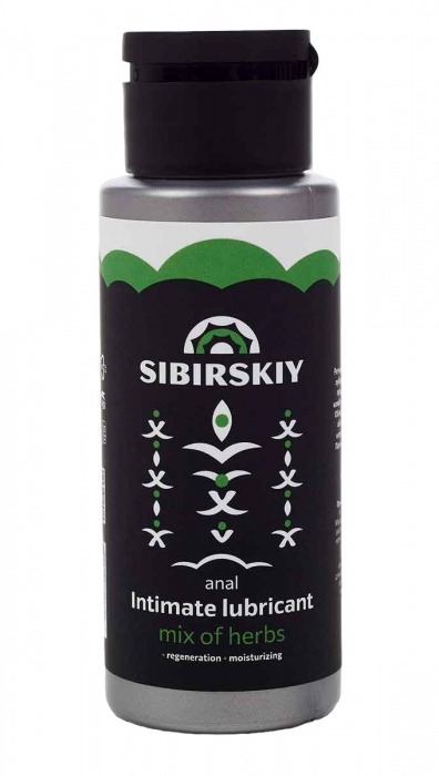 Анальный лубрикант на водной основе SIBIRSKIY с ароматом луговых трав - 100 мл. - Sibirskiy - купить с доставкой в Балашихе