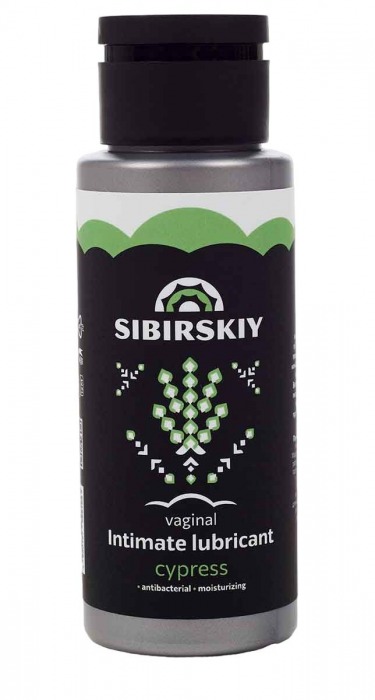 Интимный лубрикант на водной основе SIBIRSKIY с ароматом кипариса - 100 мл. - Sibirskiy - купить с доставкой в Балашихе