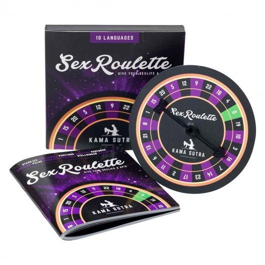 Настольная игра-рулетка Sex Roulette Kamasutra - Tease&Please - купить с доставкой в Балашихе