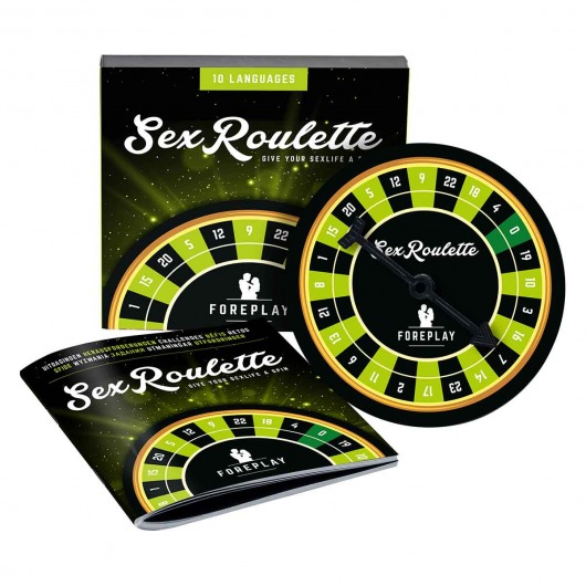 Настольная игра-рулетка Sex Roulette Foreplay - Tease&Please - купить с доставкой в Балашихе