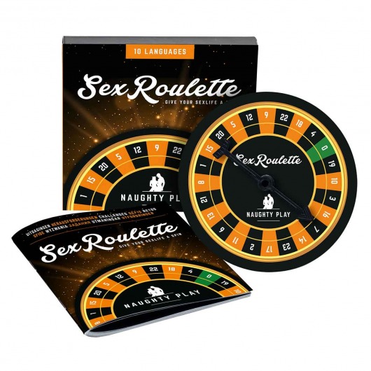 Настольная игра-рулетка Sex Roulette Naughty Play - Tease&Please - купить с доставкой в Балашихе
